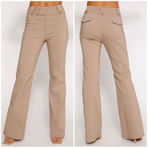 🆕 Tiger Mist Kittie High Rise Pant in Beige